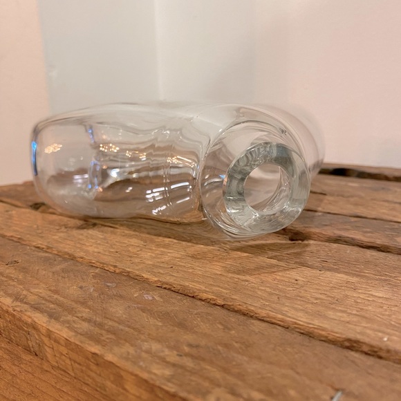 ROSENTHAL modern clear glass vase - Picture 3 of 4